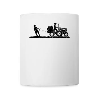 Funny Wakeboarding Farmer Watersports Wakeboarding - Tasse - Weiß - Vorne
