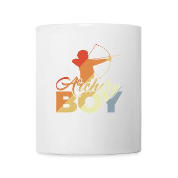 Bogenschützenjunge - Tasse - Weiß - Vorne