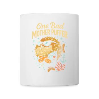 Eine schlechte Mutter Puffer - Tasse - Weiß - Vorne