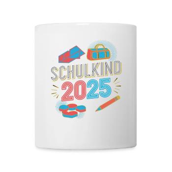 School Child Enrollment 2025 Primary School - Mug - white - Front