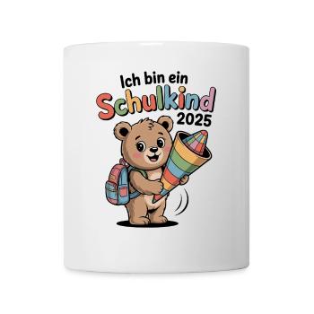 Bear School Cone School Enrollment Elementary School Back to School - Mug - white - Front