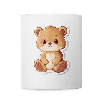 Süßer Bär – Geschenkidee für Wald- & Tierfans - Tasse - Weiß - Vorne
