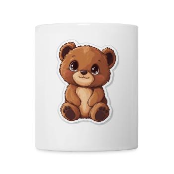Süßer Bär – Geschenkidee für Wald- & Tierfans - Tasse - Weiß - Vorne