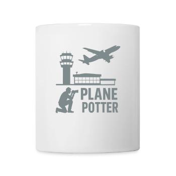 Plane – Aircraft Spotter Design - Mug - white - Front