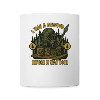 I Was A Prepper Before It Was Cool Survival - Mug - white - Front