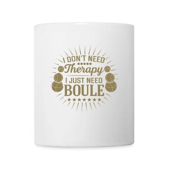 I don't need therapy, just play boules - Mug - white - Front
