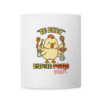 IM MAMA-HEN- (ODER OKTOPUS-) MODUS - Humor Tiere - Tasse - Weiß - Vorne