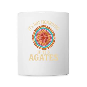 Achate sind keine Hortung - Tasse - Weiß - Vorne