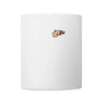 Poisson-globe Poisson-globe - Mug blanc - blanc - Devant