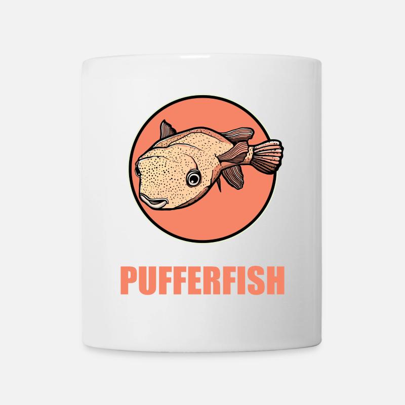 Kugelfische Kugelfisch - Tasse - Weiß