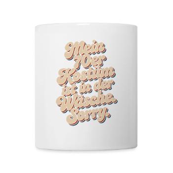 70s Costume Is In The Lingerie 70s Party 70s - Mug - white - Front