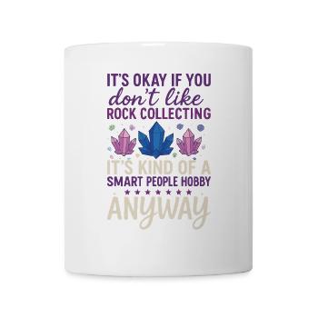 Géologie Roche - Mug blanc - blanc - Devant
