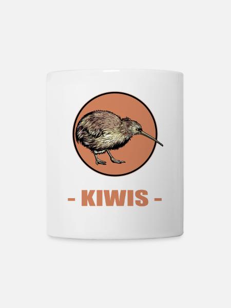 Kiwis Kiwi - Tasse - Weiß