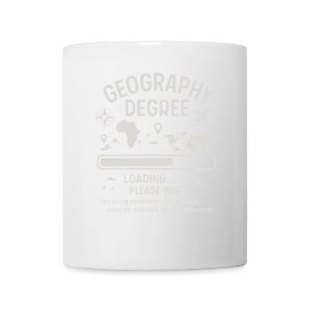Geographie-Studium Laden - Tasse - Weiß - Vorne