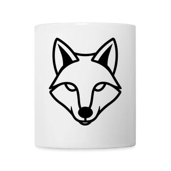 Fuchs - Tasse - Weiß - Vorne