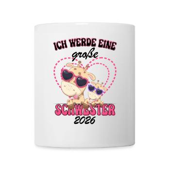 Announcing offspring I'm going to be a big sister in 2026 - Mug - white - Front