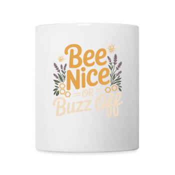 Abeille Apiculteur Abeille Nice Ou Buzz Off Apiculteur - Mug blanc - blanc - Devant