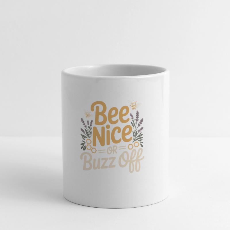 Bee Beekeeper Bee Nice Or Buzz Off Beekeeper Mug