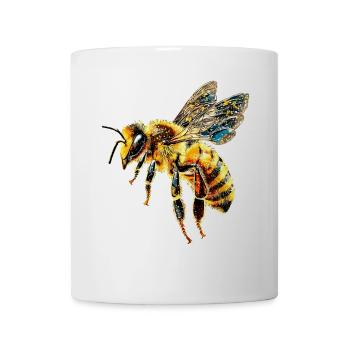 abeilles apiculteur miel apiculteur abeilles abeille mignonne - Mug blanc - blanc - Devant