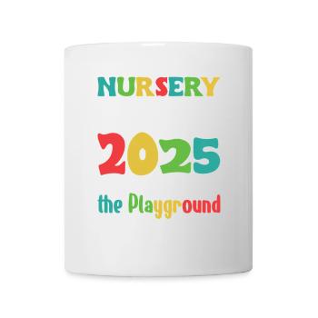Inscriptions scolaires pour les sortants de la maternelle 2025 - Mug blanc - blanc - Devant