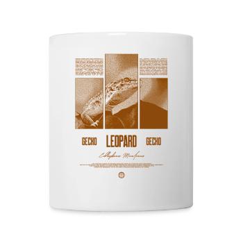 Leopard Gecko Reptile Keeper Streetwear - Mug - white - Front