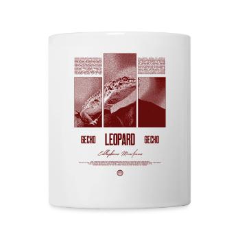 Leopard Gecko Reptile Keeper Streetwear - Mug - white - Front