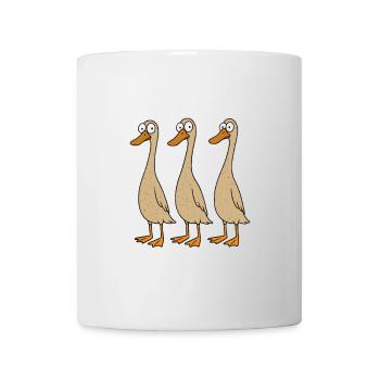 Canard Gardien de canard Éleveur de canards Éleveur de canards - Mug blanc - blanc - Devant