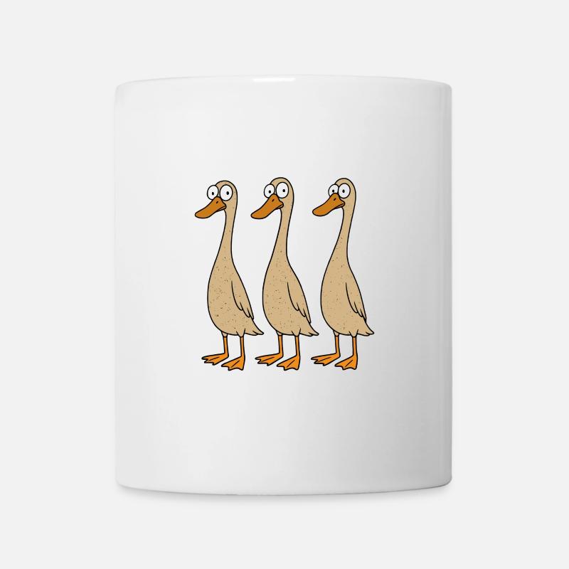Canard Gardien de canard Éleveur de canards Éleveur de canards - Mug blanc - blanc