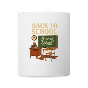 Retro Classroom – Back to School - Mug - white - Front