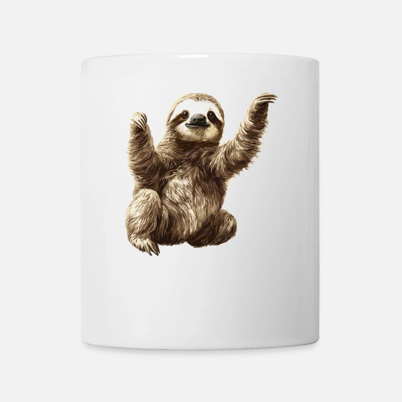Sloths Sloth - Mug - white