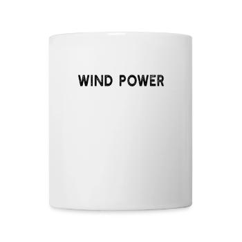 Wind Power - Wind Energy Renewable Energy - Mug - white - Front