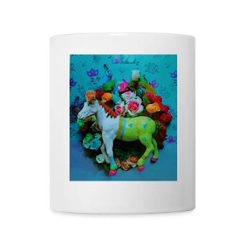 Colorful Carnival Horse - Mug - white - Front