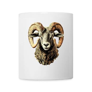 Aries mouflon Aries Wild Sheep Male Sheep - Mug - white - Front