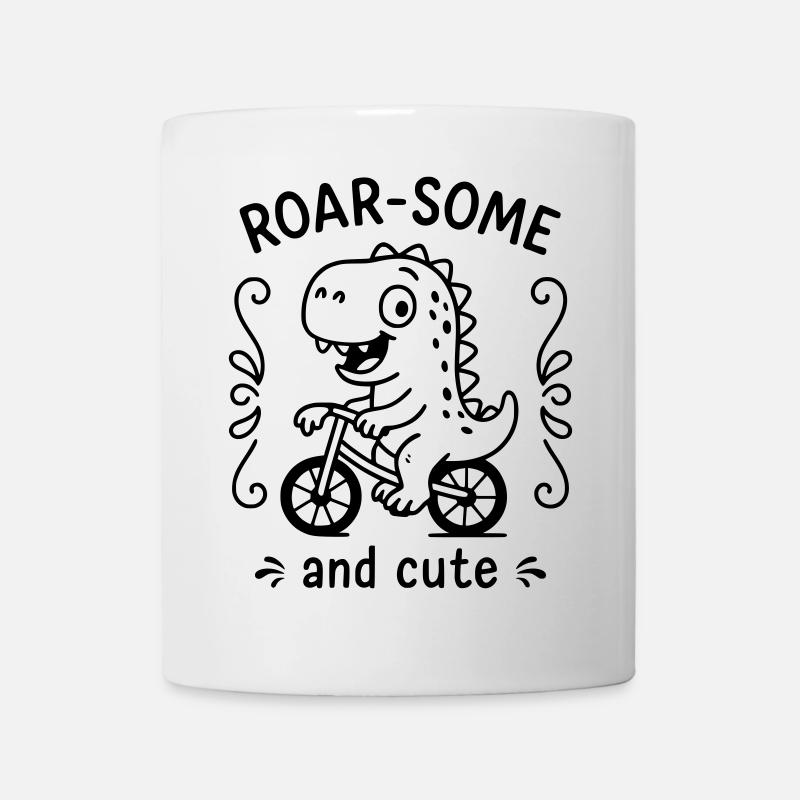 Roarsome - Tasse - Weiß