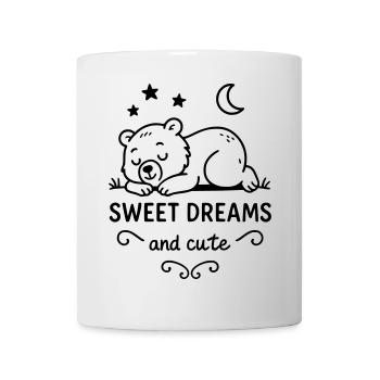 Rêves doux - Mug blanc - blanc - Devant