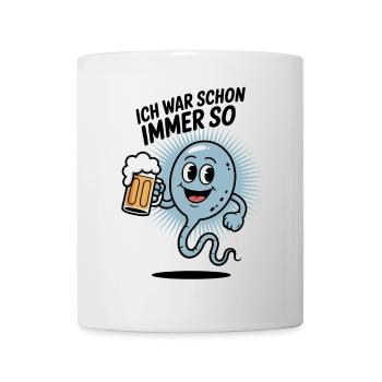 Trinkwitz Motiv für Biertrinker und Partypeople - Tasse - Weiß - Vorne