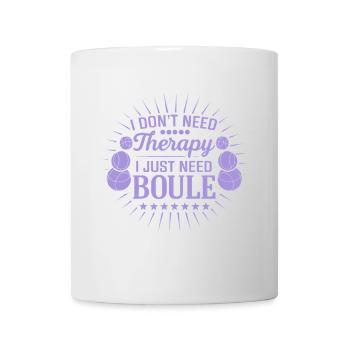 I don't need therapy, just play boules - Mug - white - Front