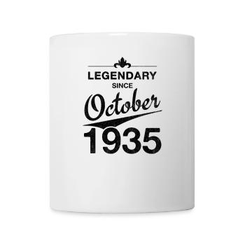 90th Birthday Legendary since October 1935 Vintage - Mug - white - Front
