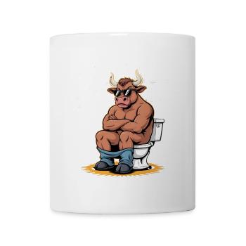 C’est Bullshit Toilet Edition - Mug blanc - blanc - Devant
