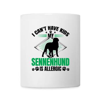 Sennenhund allergisch Schweizer Sennenhund - Tasse - Weiß - Vorne