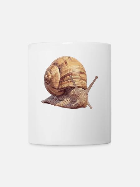 Escargots Escargot - Mug blanc - blanc