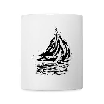 Sail Sailboat - Mug - white - Front