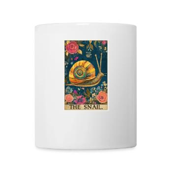 Schnecken Schnecke - Tasse - Weiß - Vorne