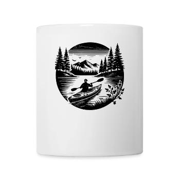 Kayaking Lover Watersports Kayaking Kayaker - Tasse - Weiß - Vorne