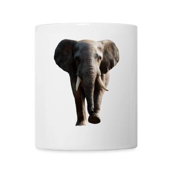 Elephant Trunk Africa Safari Wilderness Elephant - Mug - white - Front
