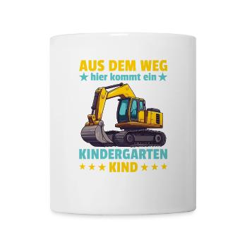 Je suis un enfant de maternelle maternelle licorne - Mug blanc - blanc - Devant
