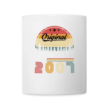 2007 Vintage Born 2007 Vintage Birthday Gift - Mug - white - Front