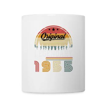 1955 Geburtstag 1955 Jahrgang Geburtstag 1955 - Tasse - Weiß - Vorne