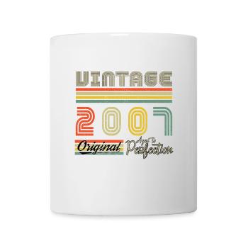 2007 Vintage Born 2007 Vintage Birthday Gift - Mug - white - Front