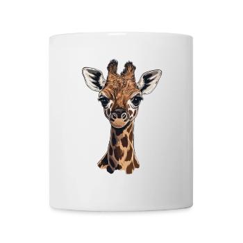 Giraffe - Tasse - Weiß - Vorne